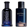 Boss Bottled Night & Dior Sauvage Duo Set