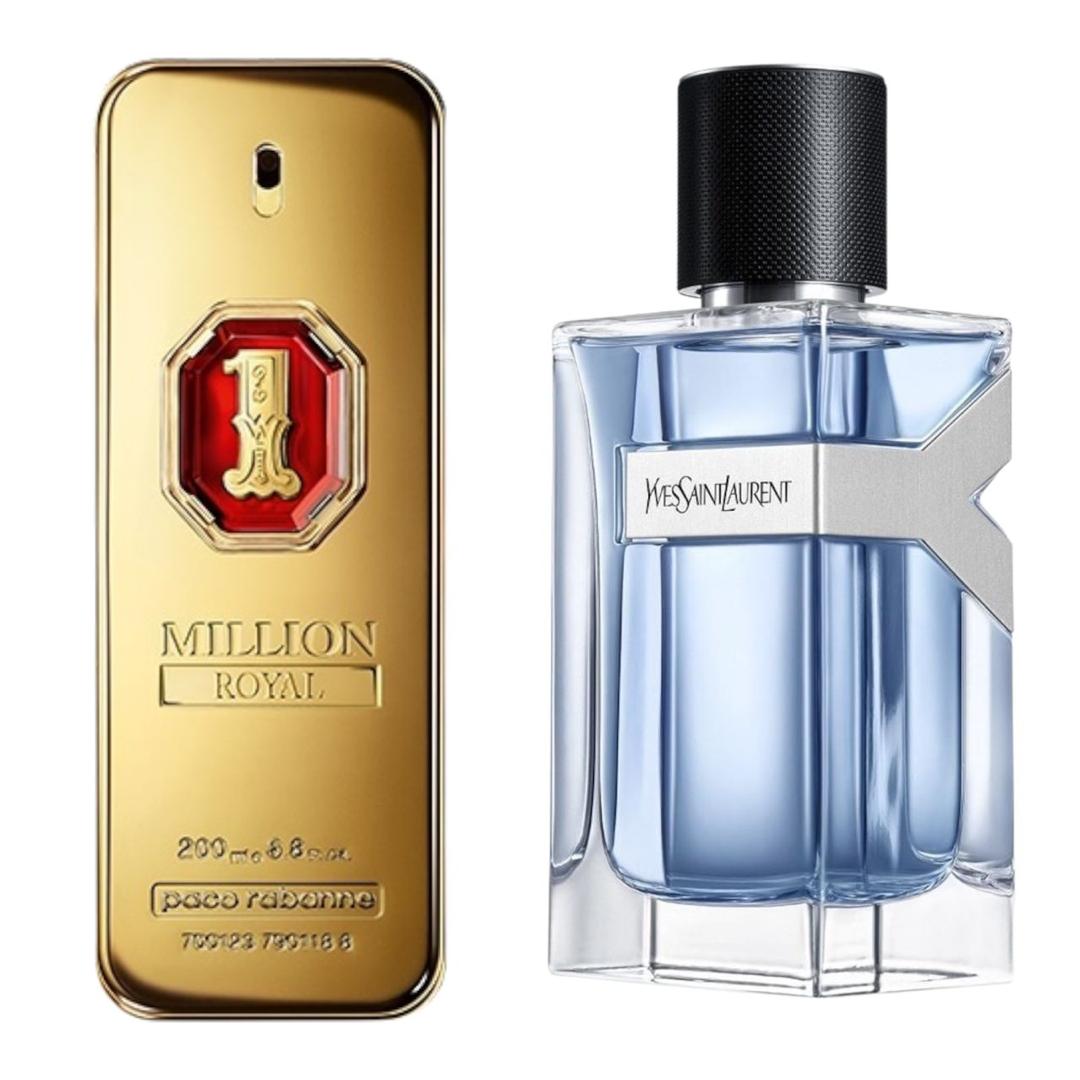 Paco Rabanne 1 Million Royal & YSL Y Eau de Parfum Combo Set